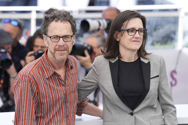 IPP Photo Daniele Cifala Cannes 24 05 2025 Honey Dont Photocall The 78th Annual Cannes Film Festival in the photo Ethan Coen and Tricia Cooke