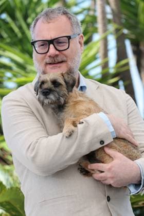 Short Film Competition Directors Photocall Balint Kenyeres and Dais the dog pose during Realisateurs Des Courts Metrages En Competition photocall at the 78th annual Cannes Film Festival at Palais des Festivals on May 24, 2025 in Cannes, France. Photo by Shootpix ABACAPRESS.COM Cannes France  Copyright: xShootpix ABACAx