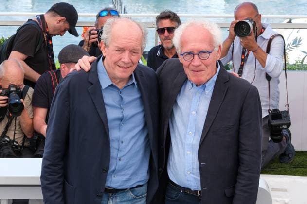 CELEBRITES : 78 eme Festival de Cannes photocalls 2025 - 24 05 2025 CANNES, FRANCE - MAY 24: Luc Dardenne and Jean-Pierre Dardenne pose during the Jeunes Meres photocall at the 78th annual Cannes Film Festival at Palais des Festivals on May 24, 2025 in Cannes, France  Copyright: xLUCAxCUTOLOx