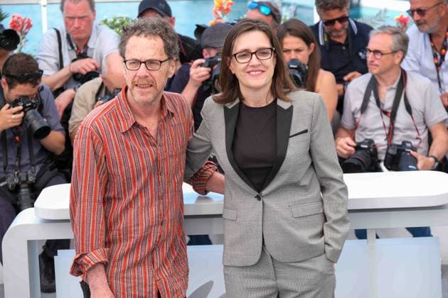 CELEBRITES : 78 eme Festival de Cannes photocalls 2025 - 24 05 2025 CANNES, FRANCE - MAY 24: Tricia Cooke and Ethan Coen during the Honey Don t! photocall at the 78th annual Cannes Film Festival at Palais des Festivals on May 24, 2025 in Cannes, France  Copyright: xLUCAxCUTOLOx