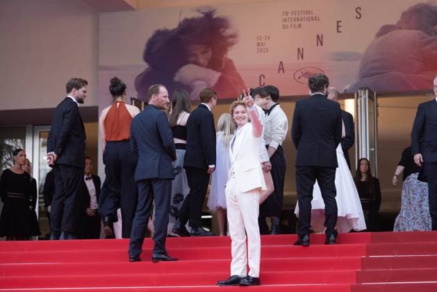 78. Internationalen Filmfestspiele von Cannes 2025 Abschlusszeremonie Cannes, Frankreich - 24.5.2024: Filip Schnack während des Roten Teppichs während der Abschlusszeremonie während der 78. Internationalen Filmfestspiele von Cannes. Die 78. Internationalen Filmfestspiele von Cannes finden vom 13. bis 24. Mai 2025 statt. Provence-Alpes-Cote d Azur