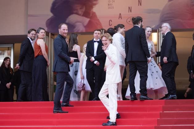 78. Internationalen Filmfestspiele von Cannes 2025 Abschlusszeremonie Cannes, Frankreich - 24.5.2024: Filip Schnack während des Roten Teppichs während der Abschlusszeremonie während der 78. Internationalen Filmfestspiele von Cannes. Die 78. Internationalen Filmfestspiele von Cannes finden vom 13. bis 24. Mai 2025 statt. Provence-Alpes-Cote d Azur