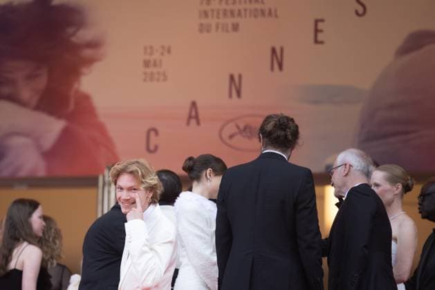 78. Internationalen Filmfestspiele von Cannes 2025 Abschlusszeremonie Cannes, Frankreich - 24.5.2024: Filip Schnack während des Roten Teppichs während der Abschlusszeremonie während der 78. Internationalen Filmfestspiele von Cannes. Die 78. Internationalen Filmfestspiele von Cannes finden vom 13. bis 24. Mai 2025 statt. Provence-Alpes-Cote d Azur