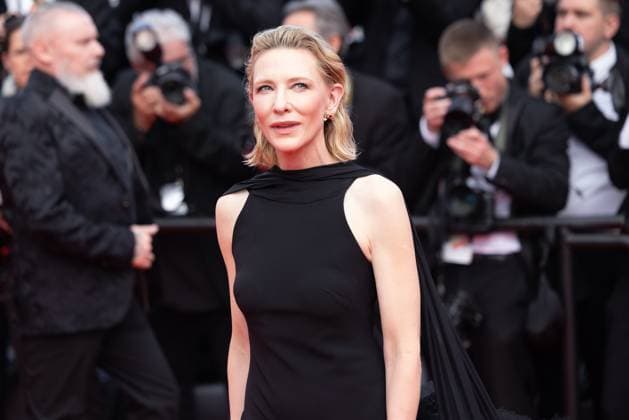 78. Internationalen Filmfestspiele von Cannes 2025 - Abschlusszeremonie Cannes, Frankreich - 24.5.2024: Cate Blanchett während des Roten Teppichs während der Abschlusszeremonie während der 78. Internationalen Filmfestspiele von Cannes. Die 78. Internationalen Filmfestspiele von Cannes finden vom 13. bis 24. Mai 2025 statt. Provence-Alpes-Cote d Azur