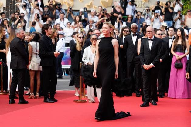 Cate Blanchett Montée des marches de la cérémonie de clôture du 78ème Festival International du Film de Cannes, au Palais des Festivals à Cannes Le 24 mai 2025 Jacovides Moreau Bestimage Red carpet for the closing ceremony during the 78th Cannes International Film Festival at the Palais des Festivals in Cannes, France On may 24th 2025 Cannes France  Copyright: xJACOVIDES-MOREAUx xBESTIMAGExJACOVIDES-MOREAUx xBESTIMAGEx