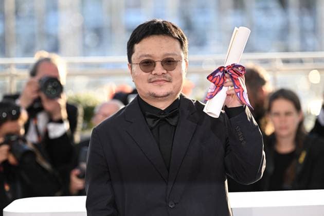 Cannes - Palme D Or Winners Photocall Chinese director and screenwriter Bi Gan poses for a photocall after receiving a Special Prize for the film Kuang ye shi dai (Resurrection) during the closing ceremony at the 78th edition of the Cannes Film Festival in Cannes, France, on May 24, 2025. Photo by David Niviere ABACAPRESS.COM Cannes France  Copyright: xNivierexDavid ABACAPRESS.COMx