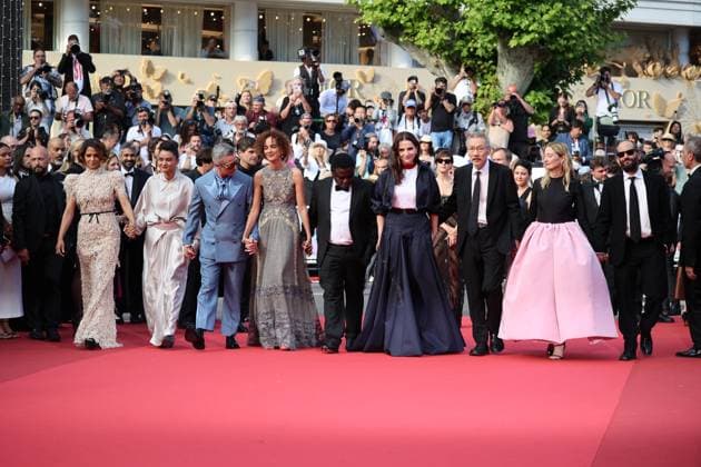 Closing Ceremony Red Carpet at the 78th Annual Cannes Film Festival Halle Berry, Jeremy Strong, Payal Kapadia, LeÃ¯la Slimani, Carlos Reygadas, Juliette Binoche, Alba Rohrwacher, Hong Sang-soo and Dieudo Hamadi - Closing Ceremony Red Carpet at the 78th Annual Cannes Film Festival in Cannes, France on May 24, 2025.  Copyright: x Chassery+Courdjix