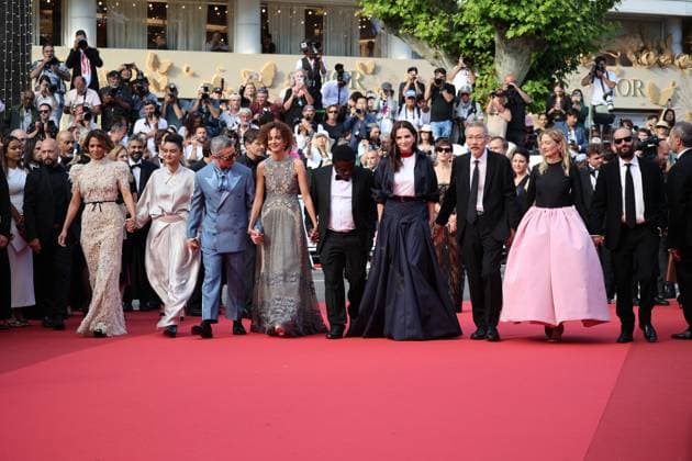 Closing Ceremony Red Carpet at the 78th Annual Cannes Film Festival Halle Berry, Jeremy Strong, Payal Kapadia, LeÃ¯la Slimani, Carlos Reygadas, Juliette Binoche, Alba Rohrwacher, Hong Sang-soo and Dieudo Hamadi - Closing Ceremony Red Carpet at the 78th Annual Cannes Film Festival in Cannes, France on May 24, 2025.  Copyright: x Chassery+Courdjix