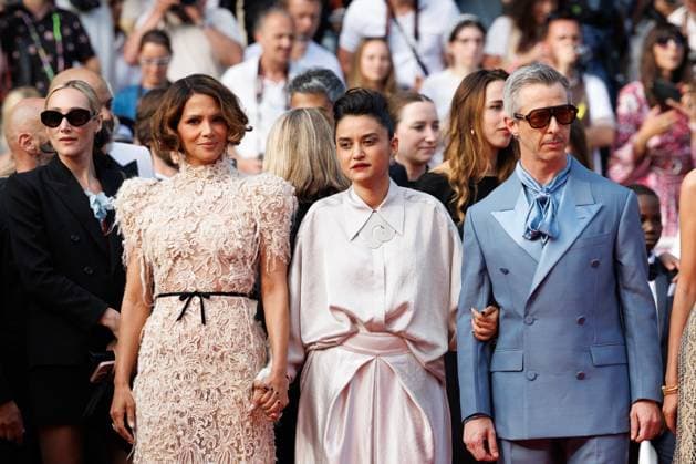 Montée des marches de la cérémonie de clôture du 78ème Festival International du Film de Cannes Halle Berry, Payal Kapadia, Jeremy Strong Montée des marches de la cérémonie de clôture du 78ème Festival International du Film de Cannes, au Palais des Festivals à Cannes Le 24 mai 2025 Jacovides Moreau Bestimage Red carpet for the closing ceremony during the 78th Cannes International Film Festival at the Palais des Festivals in Cannes, France On may 24th 2025 Cannes France  Copyright: xJACOVIDES-MOREAUx xBESTIMAGExJACOVIDES-MOREAUx xBESTIMAGEx