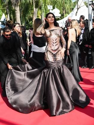 May 24, 2025, Cannes, France: Cannes, 78th Cannes Film Festival 2025 - Final Night - Closing Ceremony Red Carpet. Pictured is Mahlagha Jaberi Cannes France  - ZUMAp169 20250524_zea_p169_687 Copyright: xSimonexComix