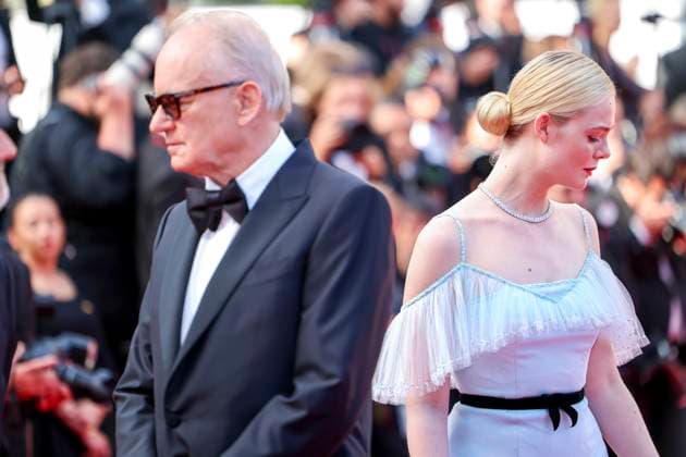 78eme Festival International du Film de Cannes Montée des marches Closing 78th International Cannes Film Festival Closing red carpet 445096 2025 05 24 France Skarsgard, Stellan Fanning, Elle  Copyright: xIvankaxVoisinx xStarfacex STAR_445096_019