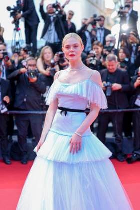78eme Festival International du Film de Cannes Montée des marches Closing 78th International Cannes Film Festival Closing red carpet 445096 2025 05 24 France Fanning, Elle  Copyright: xIvankaxVoisinx xStarfacex STAR_445096_028