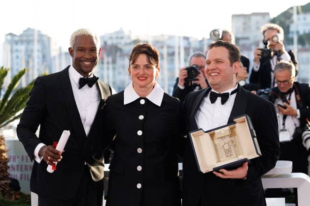 M Photocall of the winners of the 78th Cannes International Film Festival Akinola Davies Camera dOr Special Mention for My Father s Shadow , Alice Rohrwacher, Hasan Hadi Caméra dOr for The President s Cake Photocall of the winners of the 78th Cannes International Film Festival, at the Palais des Festivals in Cannes On may 24th 2025 Jacovides Moreau Bestimage Photocall of the winners of the 78th Cannes International Film Festival, at the Palais des Festivals in Cannes, France On may 24th 2025 Cannes France  Copyright: xJACOVIDES-MOREAUx xBESTIMAGExJACOVIDES-MOREAUx xBESTIMAGEx