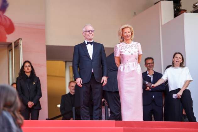 78eme Festival International du Film de Cannes Montée des marches Closing 78th International Cannes Film Festival Closing red carpet 445096 2025 05 24 France Knobloch, Iris Frémaux, Thierry  Copyright: xIvankaxVoisinx xStarfacex STAR_445096_061