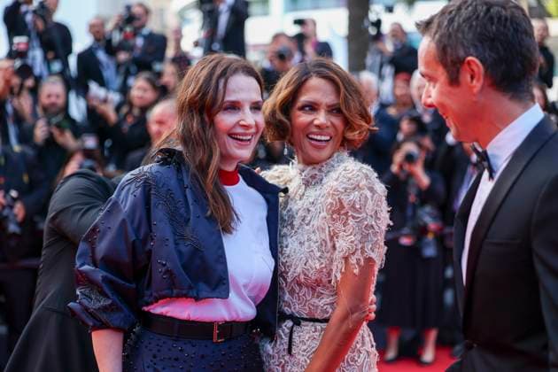 78eme Festival International du Film de Cannes Montée des marches Closing 78th International Cannes Film Festival Closing red carpet 445096 2025 05 24 France Binoche, Juliette Berry, Halle  Copyright: xIvankaxVoisinx xStarfacex STAR_445096_096