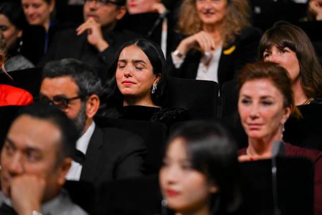 78eme Festival International du Film de Cannes Ceremonie de remise de prix 78th International Cannes Film Festival Closing ceremony and awards 445097 2025 05 24 France Herzi, Hafsia  Copyright: xSergexArnalx xStarfacex STAR_445097_016