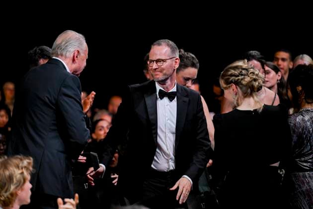 78eme Festival International du Film de Cannes Ceremonie de remise de prix 78th International Cannes Film Festival Closing ceremony and awards Joachim Trier receives the Grand Prize for Sentimental value 445097 2025 05 24 France Trier, Joachim  Copyright: xSergexArnalx xStarfacex STAR_445097_081