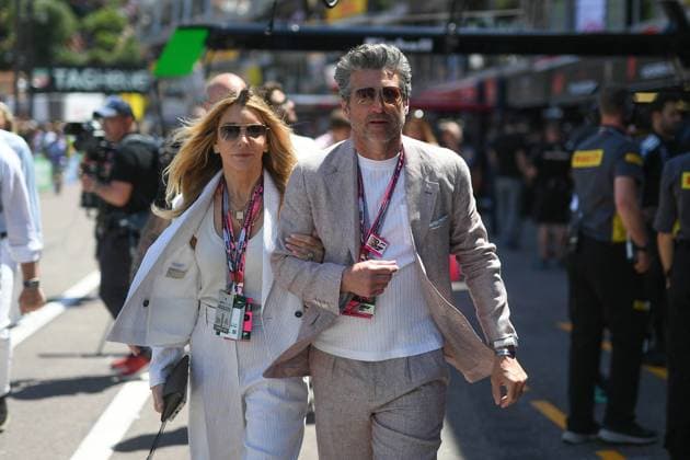 Celebrities at the Formula 1 F1 Tag Heuer Monaco Grand Prix Patrick Dempsey and his wife Jillian Fink Celebrities at the Formula 1 F1 Tag Heuer Monaco Grand Prix on May 25, 2025 Lionel Urman Bestimage F1 Grand Prix of Monaco at Circuit de Monaco on May 25, 2025 in Monte Carlo, Monaco Monaco  Copyright: xLIONELxURMANxx xBESTIMAGExLIONELxURMANxx xBESTIMAGEx