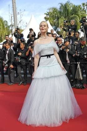 Elle Fanning at the Closing Ceremony on 24 05 2025 of the 78 Film Festival in Cannes Closing Ceremony of the Cannes Film Festival 2025