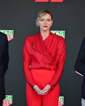 Monaco, Monaco GP 2025, Award Ceremony Pictured: Charlene of Monaco  Copyright: xManuelexMangiarottix xipa-agency.netx xManuelexMangiarottix IPA_Agency_IPA58235836