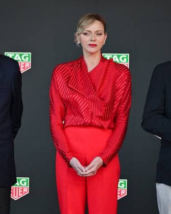 Monaco, Monaco GP 2025, Awards Ceremony Monaco, Monaco GP 2025, Award Ceremony Pictured: Charlene of Monaco Monte Carlo  Copyright: xIPA ABACAx