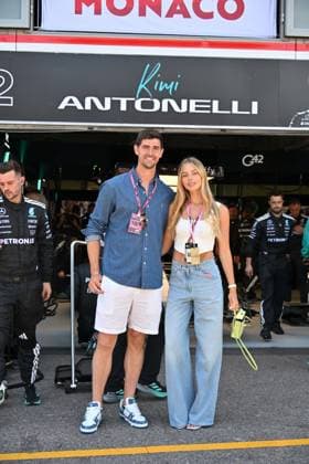 Monaco, Celebrities at the Monaco GP 2025. Monaco, Celebrities at the Monaco GP 2025. photo: Thibaut Courtois, Mishel Gerzig Monte Carlo  Copyright: xIPA ABACAx