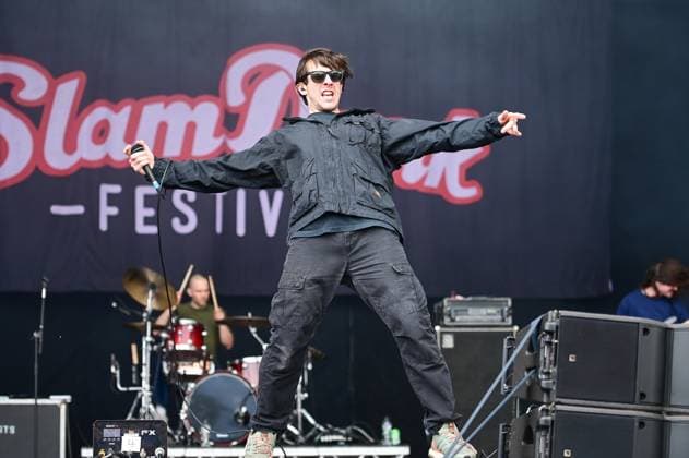 Entertainment Themen der Woche KW21 Entertainment Bilder des Tages Slam Dunk Festival 2025 at Temple Newsam Park Featuring: Knuckle Puck Where: Leeds, United Kingdom When: 25 May 2025 Credit: Graham Finney Cover Images EDITORIAL USE ONLY. NOT FOR USE BY NEWSPAPERS BASED IN THE UK. Copyright: xx coverimg54798460