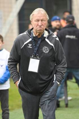 Horst Hrubesch at the charity soccer match Kicken mit Stars in the Eilenriedestadion Hanover, 25 05 2025 Foto:xC.xNiehausx xFuturexImagex kicken_5511