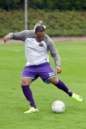 Ailton at the charity soccer match Kicken mit Stars in the Eilenriedestadion Hanover, 25 05 2025 Foto:xC.xNiehausx xFuturexImagex kicken_5530