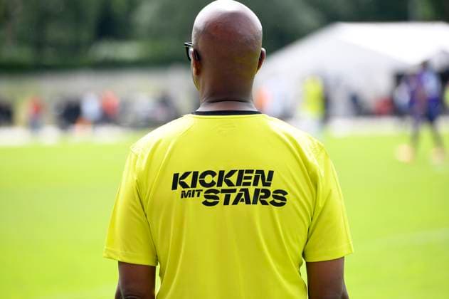 Yared Dibaba at the charity soccer match Kicken mit Stars in the Eilenriedestadion Hanover, 25 05 2025 Foto:xC.xNiehausx xFuturexImagex kicken_5561