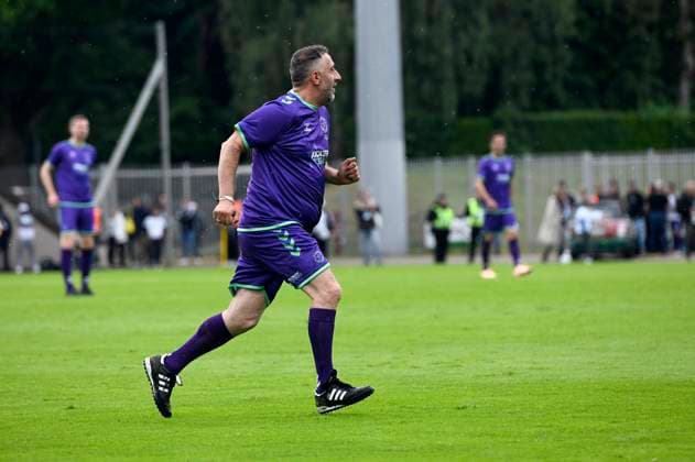 Kida Khodr Ramadan at the charity soccer match Kicken mit Stars in the Eilenriedestadion Hanover, 25 05 2025 Foto:xC.xNiehausx xFuturexImagex kicken_5568