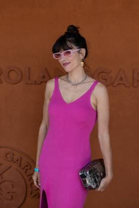 2025 French Open - Celebrities At Village Day 2 NB Vanessa Guide attends Village during the 2025 French Open at Roland Garros on May 26, 2025 in Paris, France. Photo by Nasser Berzane ABACAPRESS.COM Paris France  Copyright: xBerzanexNasser ABACAx