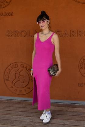 2025 French Open - Celebrities At Village Day 2 NB Vanessa Guide attends Village during the 2025 French Open at Roland Garros on May 26, 2025 in Paris, France. Photo by Nasser Berzane ABACAPRESS.COM Paris France  Copyright: xBerzanexNasser ABACAx