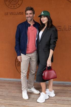 2025 French Open - Celebrities At Village Day 2 NB Arnaud Clement and Nolwenn Leroy attends Village during the 2025 French Open at Roland Garros on May 26, 2025 in Paris, France. Photo by Nasser Berzane ABACAPRESS.COM Paris France  Copyright: xBerzanexNasser ABACAx