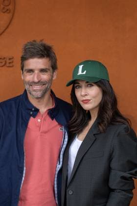 2025 French Open - Celebrities At Village Day 2 NB Arnaud Clement and Nolwenn Leroy attends Village during the 2025 French Open at Roland Garros on May 26, 2025 in Paris, France. Photo by Nasser Berzane ABACAPRESS.COM Paris France  Copyright: xBerzanexNasser ABACAx