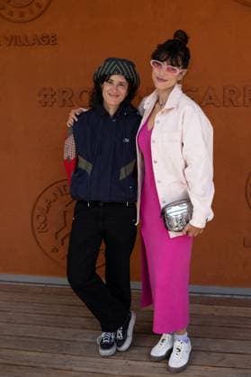 2025 French Open - Celebrities At Village Day 2 NB Eva Guide and Vanessa Guide attends Village during the 2025 French Open at Roland Garros on May 26, 2025 in Paris, France. Photo by Nasser Berzane ABACAPRESS.COM Paris France  Copyright: xBerzanexNasser ABACAx