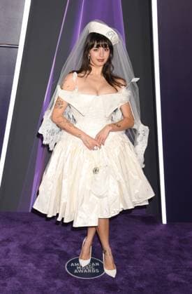 LAS VEGAS, NV - MAY 26: **EDITORIAL USE ONLY** Rebecca Black at the 2025 American Music Awards at Fontainebleau Las Vegas on May 26, 2025 in Las Vegas, Nevada. Copyright: xJeffreyxMayerx