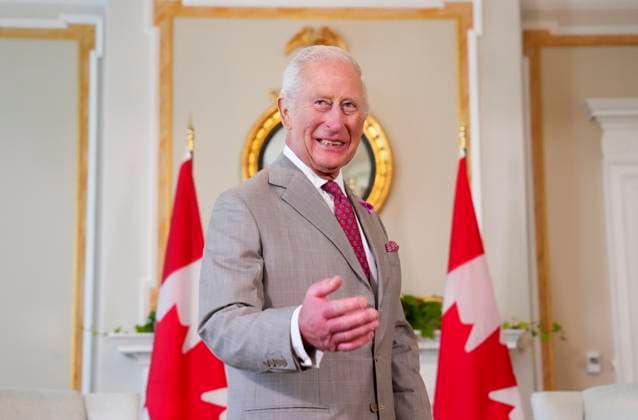 May 26, 2025, Ottawa, On, CANADA: King Charles waits for a meeting at Rideau Hall in Ottawa on Monday, May 26, 2025. King Charles will deliver the throne speech Tuesday, May 27. Ottawa CANADA  - ZUMAc35_ 20250526_zaf_c35_187 Copyright: xSeanxKilpatrickx