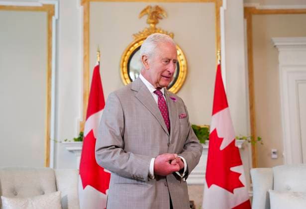 May 26, 2025, Ottawa, On, CANADA: King Charles waits for a meeting at Rideau Hall in Ottawa on Monday, May 26, 2025. King Charles will deliver the throne speech Tuesday, May 27. Ottawa CANADA  - ZUMAc35_ 20250526_zaf_c35_189 Copyright: xSeanxKilpatrickx