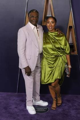 May 26, 2025, Las Vegas, Nevada, USA: Keith David and Dionne Lea Williams at the 2025 American Music Awards held at the Fontainebleau Hotel in Las Vegas, Nevada on Monday May 26, 2025. BURT HARRIS BNS PI Las Vegas USA - ZUMAp124 20250526_zaa_p124_055 Copyright: xBurtxHarrisx