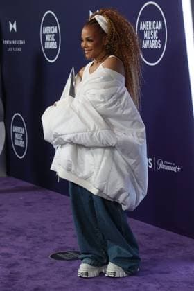 May 26, 2025, Las Vegas, Nevada, USA: Janet Jackson at the 2025 American Music Awards held at the Fontainebleau Hotel in Las Vegas, Nevada on Monday May 26, 2025. BURT HARRIS BNS PI Las Vegas USA - ZUMAp124 20250526_zaa_p124_063 Copyright: xBurtxHarrisx