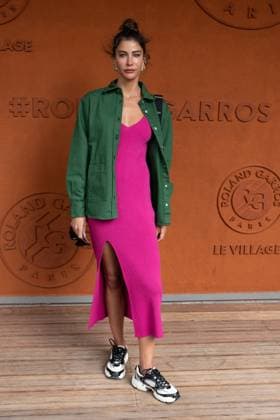 Entertainment Bilder des Tages French Open - Vips At The Village - Day 3 Setren Dal take a pose at Roland Garros for the French open on May 27, 2025, in Paris, France. Photo by Laurent Zabulon ABACAPRESS.COM Paris France  Copyright: xZabulonxLaurent ABACAx