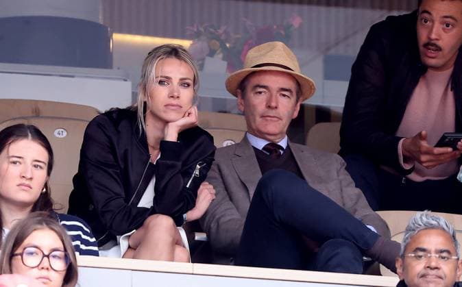 Celebs in the stands during the Roland Garros International Tennis 2025 Marion Rousse and Franck Ferrand in the stands during the Roland Garros International Tennis 2025, in Paris, France, on May 27, 2025 Jacovides Moreau Bestimage Celebs in the stands during the Roland Garros International Tennis 2025, in Paris, France, on May 27, 2025 Jacovides Moreau Bestimage Paris France  Copyright: xJACOVIDES-MOREAUx xBESTIMAGExJACOVIDES-MOREAUx xBESTIMAGEx