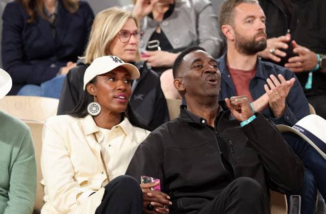Entertainment Bilder des Tages Celebs in the stands during the Roland Garros International Tennis 2025 Lisa Leslie and husband Michael Lockwood in the stands during the Roland Garros International Tennis 2025, in Paris, France, on May 27, 2025 Jacovides Moreau Bestimage Celebs in the stands during the Roland Garros International Tennis 2025, in Paris, France, on May 27, 2025 Jacovides Moreau Bestimage Paris France  Copyright: xJACOVIDES-MOREAUx xBESTIMAGExJACOVIDES-MOREAUx xBESTIMAGEx