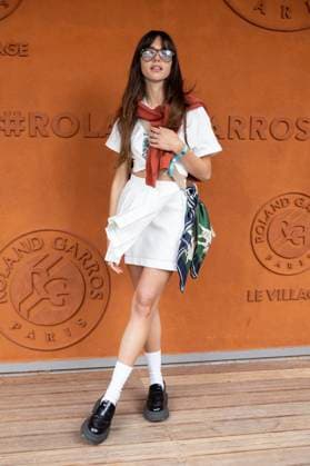 Celebrities in the village during the French Open Tennis Championships at Roland Garros 2025 Guest in the village during the French Open Tennis Championships at Roland Garros 2025 Paris, on May 27th, 2025 Moreau Jacovides Bestimage Celebrities in the village during the French Open Tennis Championships at Roland Garros 2025 Paris, on May 27th, 2025 Paris France  Copyright: xJACOVIDES-MOREAUx xBESTIMAGExJACOVIDES-MOREAUx xBESTIMAGEx