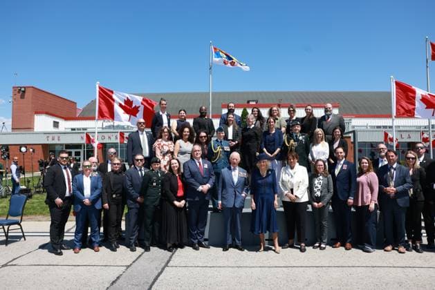 Charles III Queen Camilla - NMA POOL Ottawa Canada Britain s Charles III , Queen Camilla leave Canada at the end of a visit . The king attended the state opening of Parliament today, Credit:Ian Vogler Avalon Canada, Ottawa  Copyright: xIanxVoglerx xAvalonx 1003897968