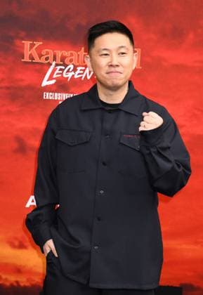 NEW YORK, NY- MAY 27: MC Jin at The NY World Premiere of Karate Kid: Legends on May 27, 2025 in New York City. Copyright: xMediaPunchx