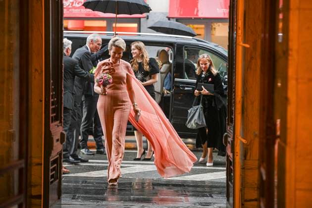 Queen Mathilde and Princesse Elisabeth - Queen Elisabeth Competition Brussels, Belgium. 27 may 2025 : Queen Mathilde and Princess Elisabeth attend the Queen Elisabeth Music Competition at Bozar in Brussels. With Hélène d Udekem d Acoz et sa fille. (Sister of queen) . Credit : F.Andrieu Agencepeps CC . Brussels Belgium  Copyright: xContentxCurationx F.Andrieu Agencepeps CCx