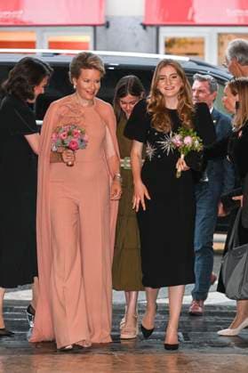 Queen Mathilde and Princesse Elisabeth - Queen Elisabeth Competition Brussels, Belgium. 27 may 2025 : Queen Mathilde and Princess Elisabeth attend the Queen Elisabeth Music Competition at Bozar in Brussels. With Hélène d Udekem d Acoz et sa fille. (Sister of queen) . Credit : F.Andrieu Agencepeps CC . Brussels Belgium  Copyright: xContentxCurationx F.Andrieu Agencepeps CCx