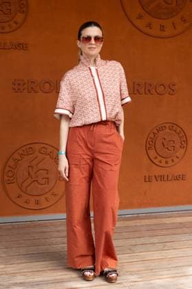 2025 French Open - Village Day 4 NB Cecile Cassel at village during the 2025 French Open at Roland Garros on May 28, 2025 in Paris, France. Photo by Nasser Berzane ABACAPRESS.COM Paris France  Copyright: xBerzanexNasser ABACAx